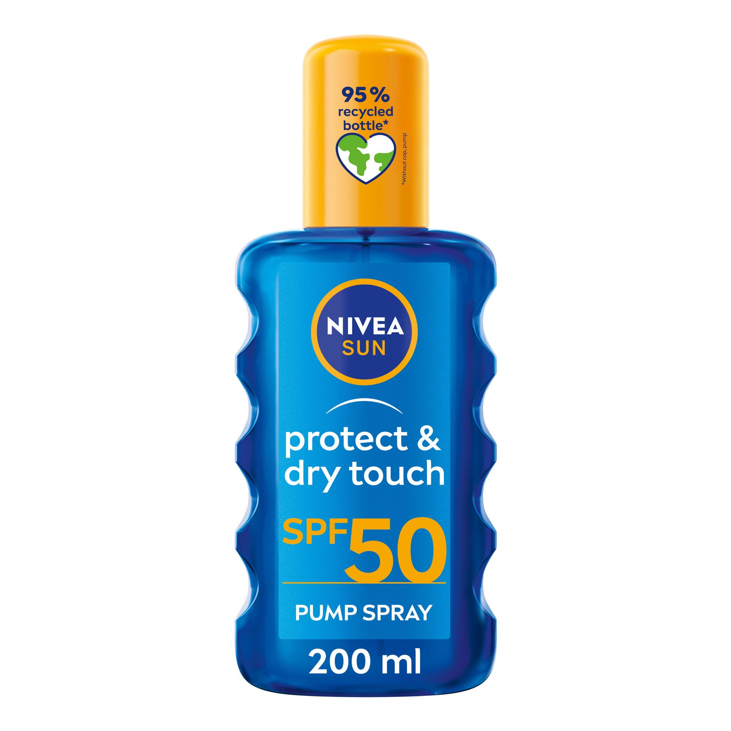 Nivea Sun Protect & Dry Touch Sun Cream Spray SPF50 200ml GOODS Sainsburys   