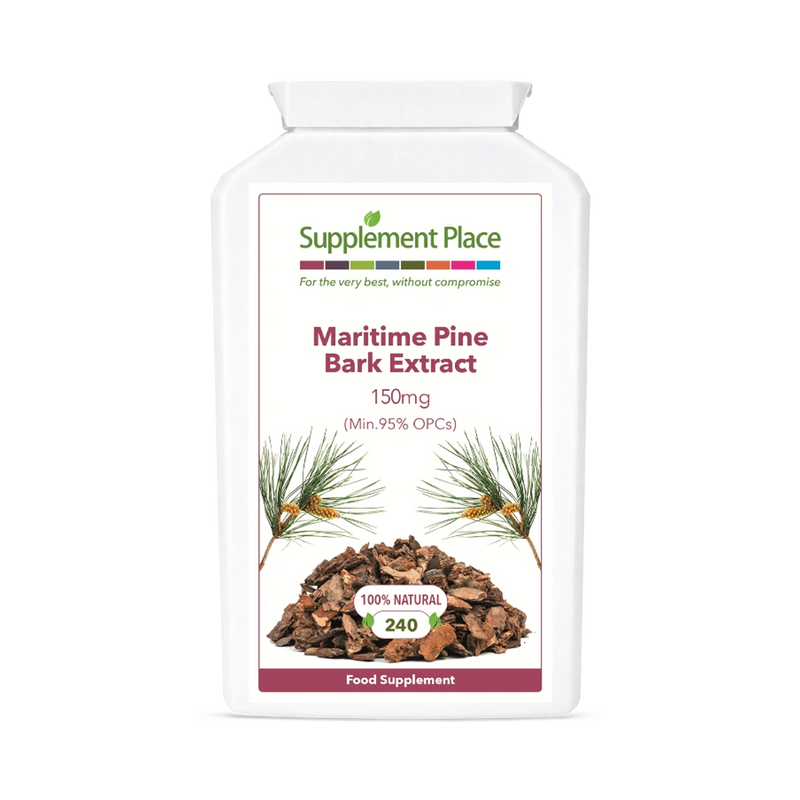 Supplement Place pine bark extract 150mg 240 capsules - British product