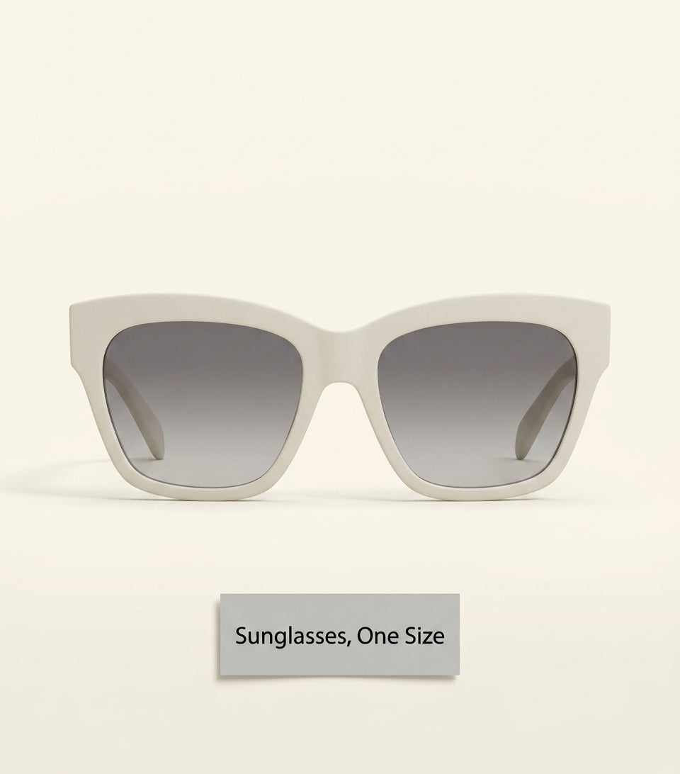 Celine Triomphe square sunglasses in acetate frame, UK version