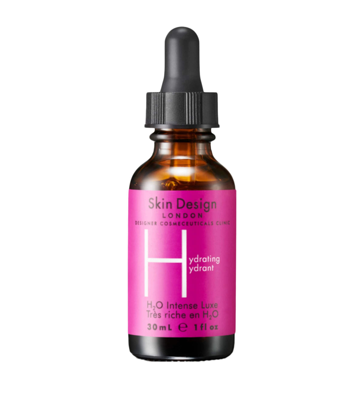 Skin Design London hydrating serum with hyaluronic acid and rose 30ml (British brand)