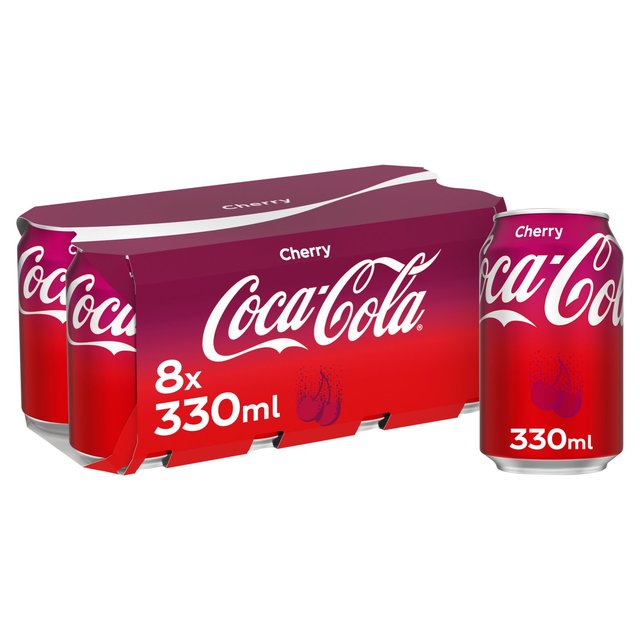 Coca-Cola Classic Cherry   8 x 330ml GOODS M&S   