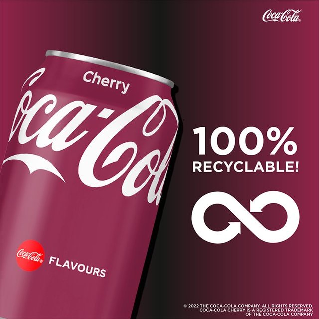 Coca-Cola Classic Cherry   8 x 330ml