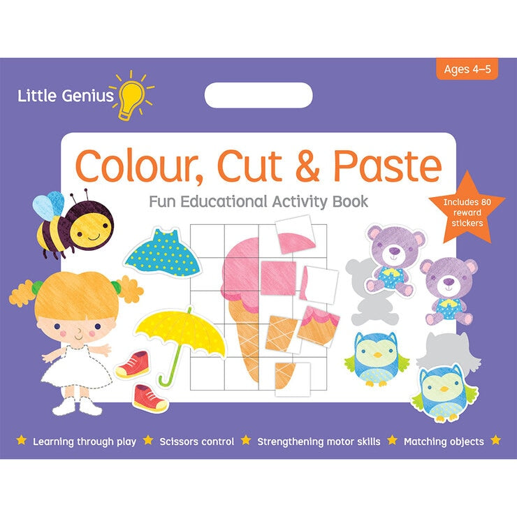 Little Genius Mega Activity Pad for ages 3+, imported from the UK