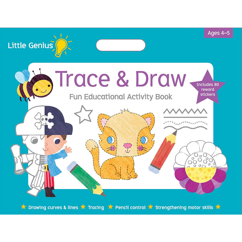 Little Genius Mega Activity Pad for ages 3+, imported from the UK