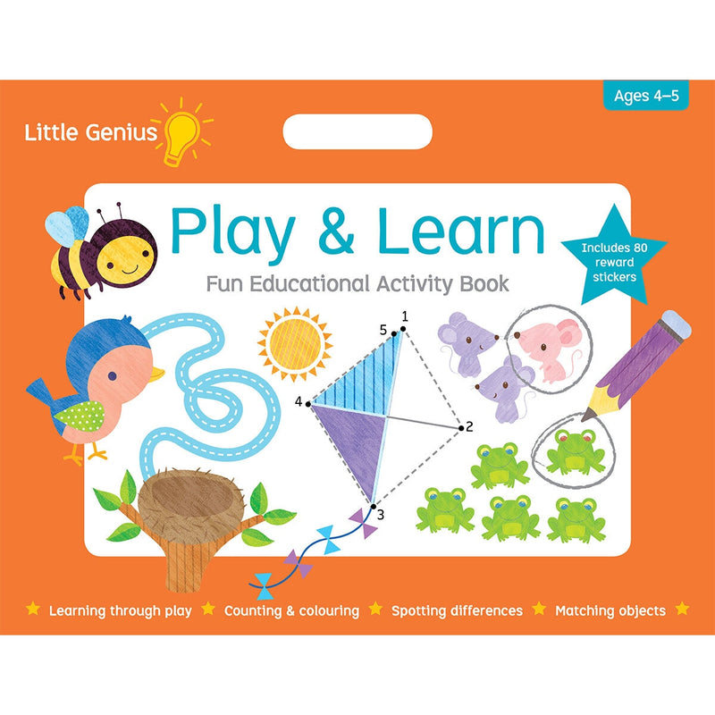 Little Genius Mega Activity Pad for ages 3+, imported from the UK