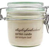 Daylesford Geranium Leaf Jar Medium Scented Candle GOODS M&S   