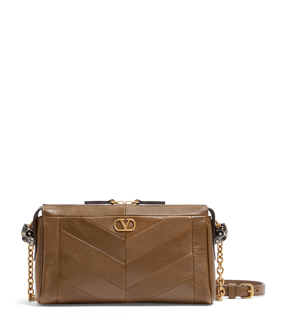 Valentino Garavani small lambskin Panthea shoulder bag (British brand)