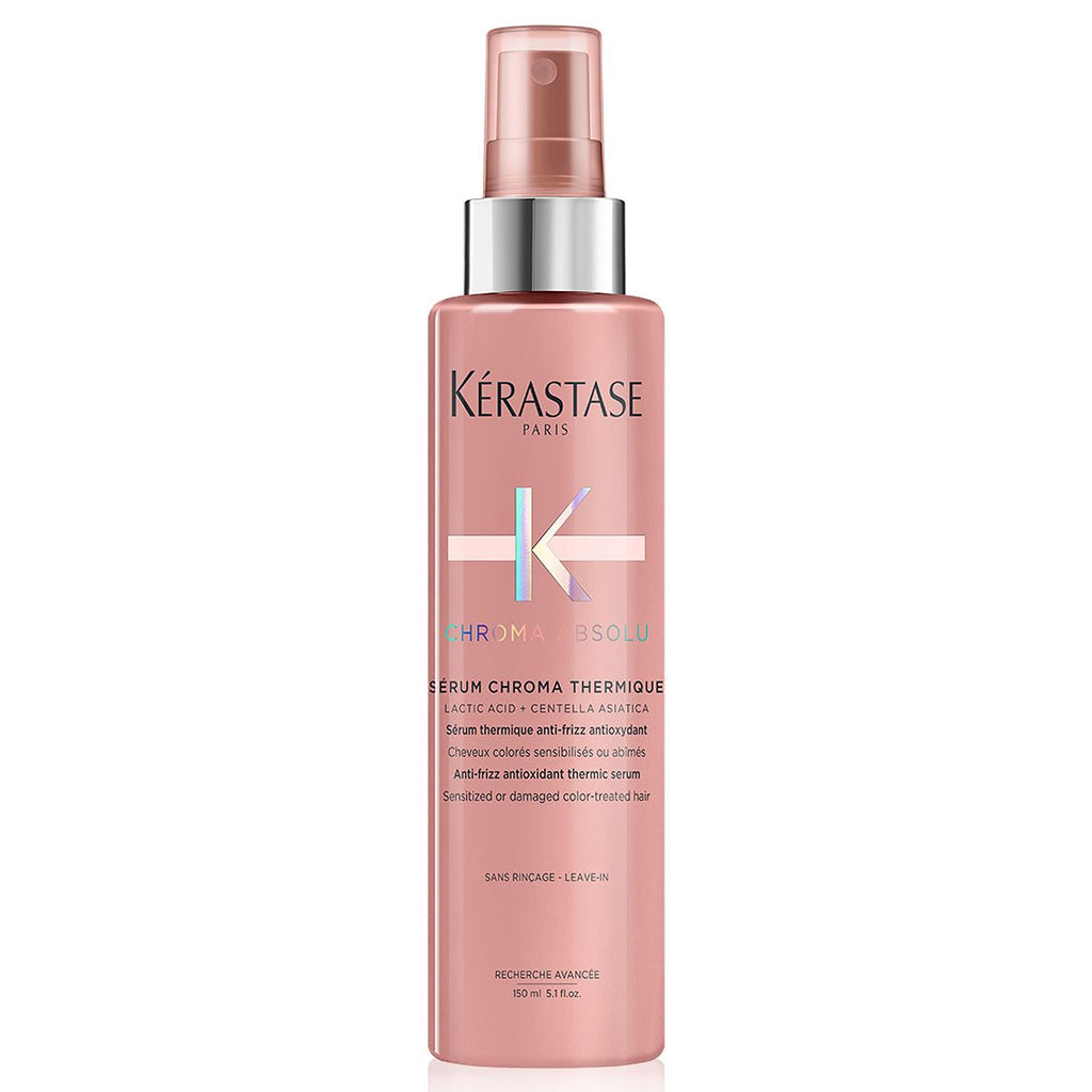 Kérastase Chroma Absolu, Heat Protection Serum, Anti-Frizz, For Damaged Colour-Treated Hair, With Vitamin E, 150ml