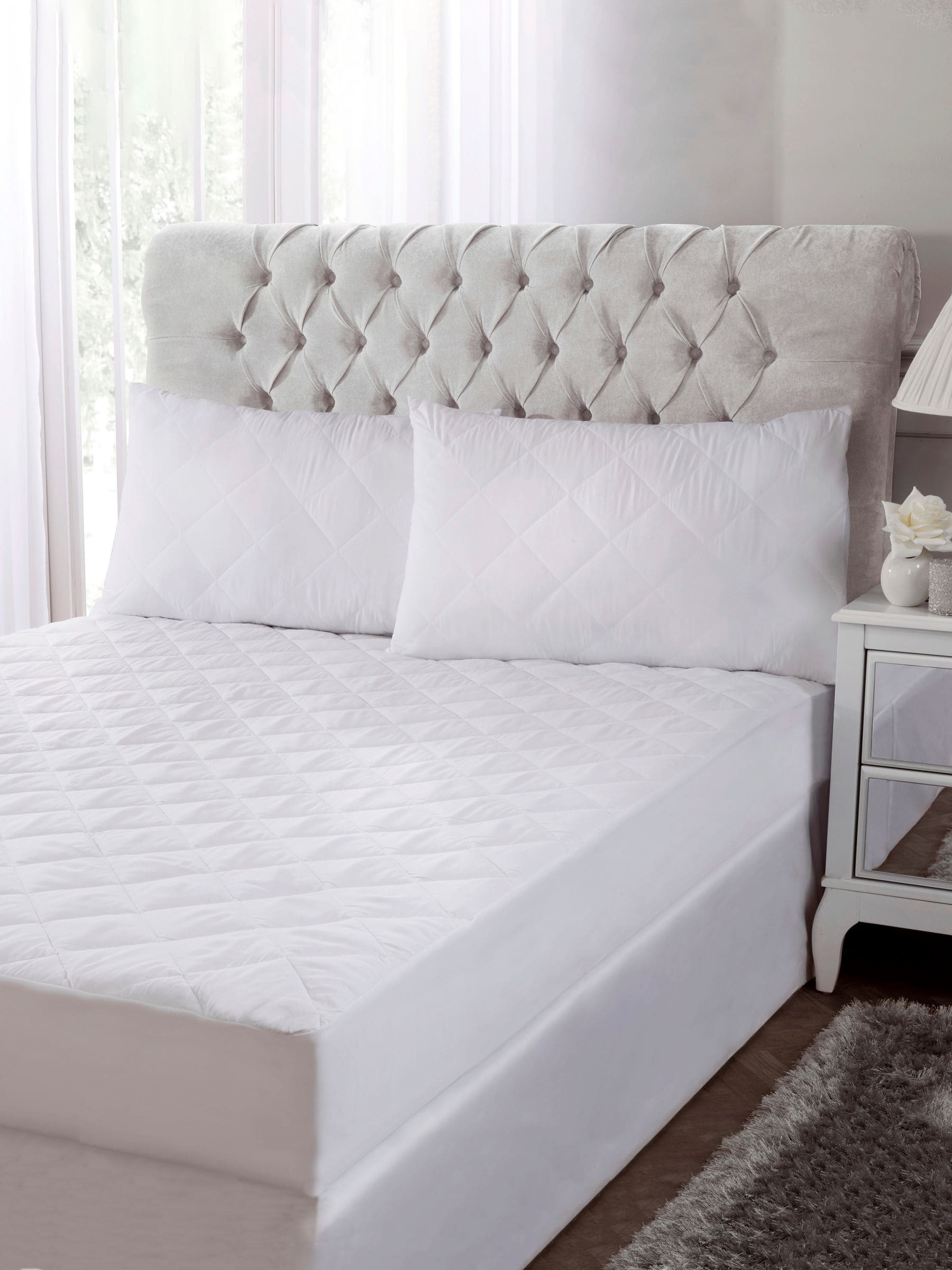 BHS Luxury Cotton Extra Deep Mattress Protector