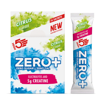 Holland & Barrett High5 Zero+ Electrolytes and Creatine Citrus Supplement 16 Sachets- Buy online at McGrocer