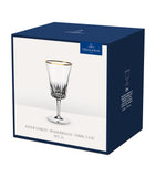 Villeroy & Boch Grand Royal Gold water goblets 390ml (British brand)