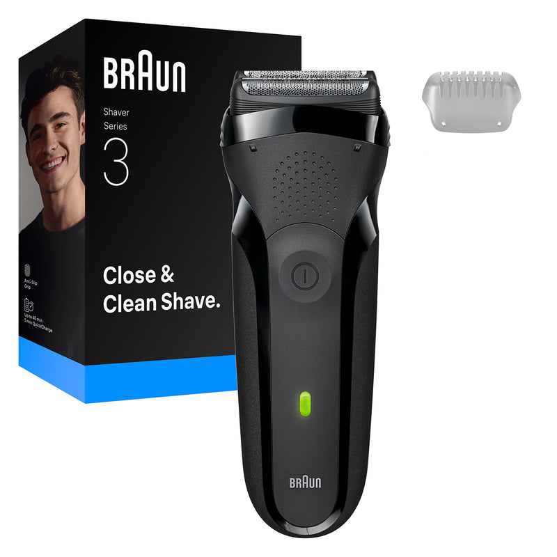 Braun Series 3 300S electric shaver, imported from the UK