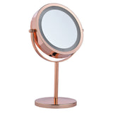 Danielle Creations rose gold light up beauty mirror - British product