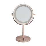 Danielle Creations rose gold light up beauty mirror - British product