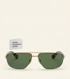 Burberry metal irregular sunglasses (British brand)