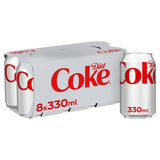 Diet Coke   8 x 330ml GOODS M&S   