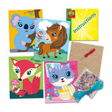 SES Creative glass beads embroidery cards - British product