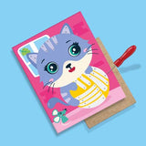 SES Creative glass beads embroidery cards - British product