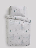 Disney Frozen white 100% cotton duvet cover and pillowcase set (British brand)