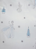 Disney Frozen white 100% cotton duvet cover and pillowcase set (British brand)