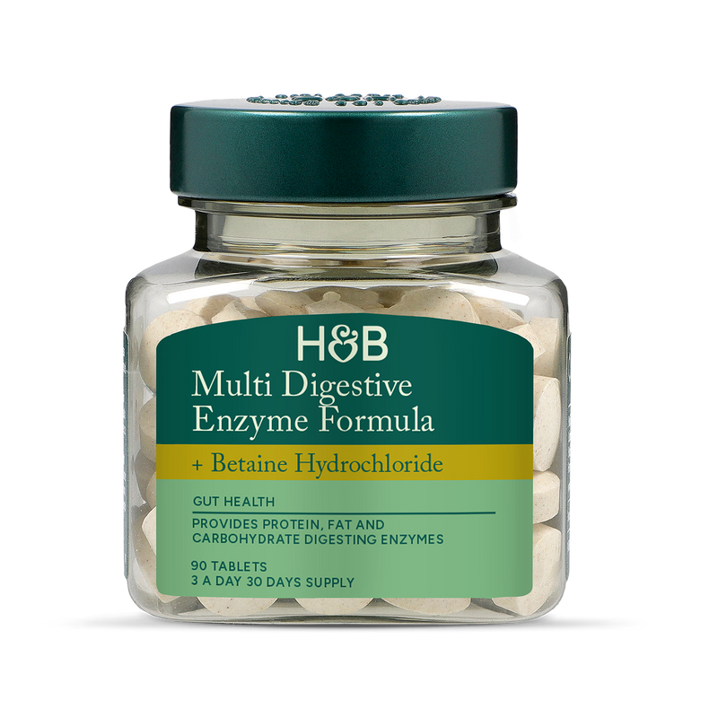 Holland & Barrett multi-digestive enzyme tablets 90 count, UK version