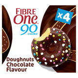 Fibre One 90 Calorie Chocolate Flavour Doughnuts 4x23g GOODS Sainsburys   