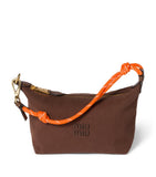 Miu Miu gabardine pouch with detachable strap 14x18.5x10cm, imported from the UK