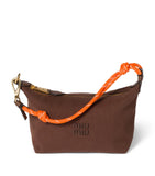 Miu Miu gabardine pouch with detachable strap 14x18.5x10cm, imported from the UK