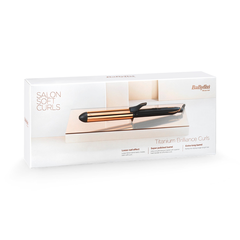BaByliss titanium curling tong 32mm, UK version