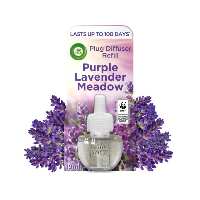 Airwick Purple Lavender Plug In Refill   19ml GOODS M&S   