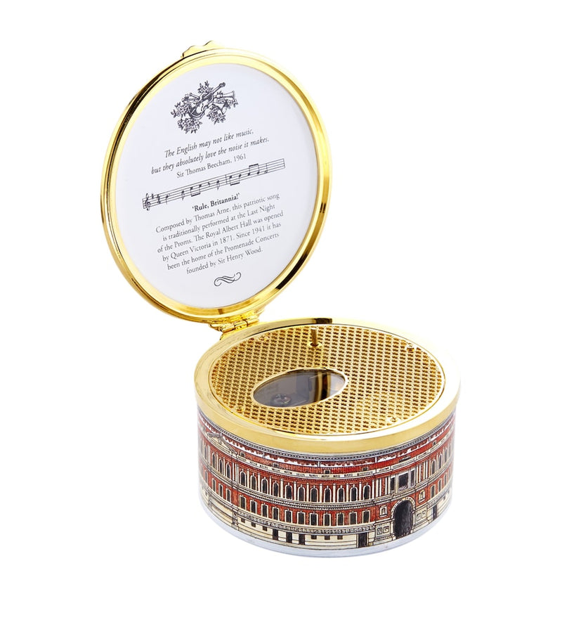 Halcyon Days musical box Royal Albert Hall replica - British product