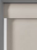 Next Lowry blackout roller blind natural stone, UK version