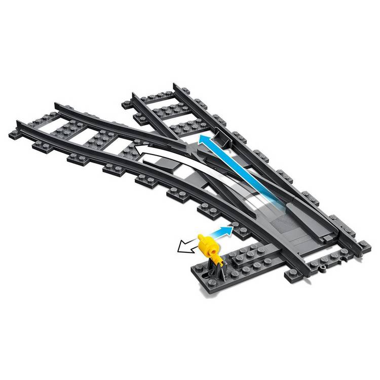 LEGO City Switch Tracks Set 60238 8 pieces, imported from the UK