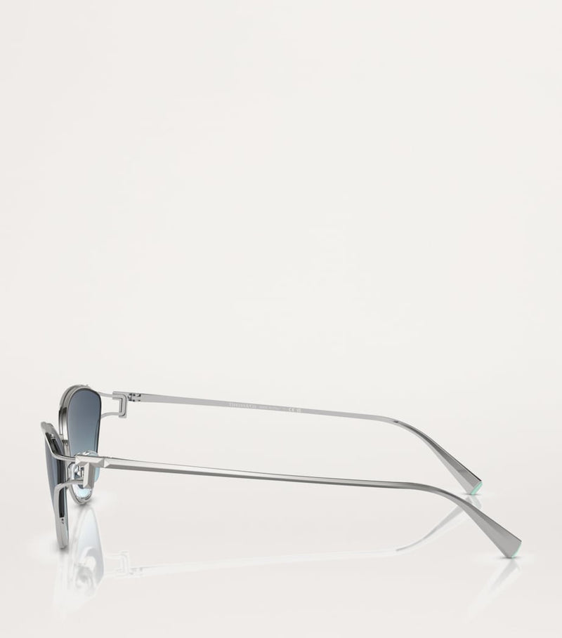 Tiffany & Co. metal cat eye sunglasses - (British brand)