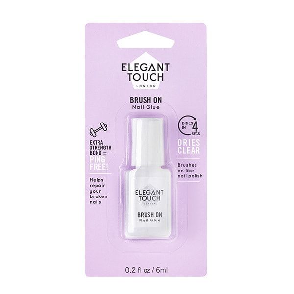 Elegant Touch Brush on Nail Glue 6ml GOODS Superdrug   