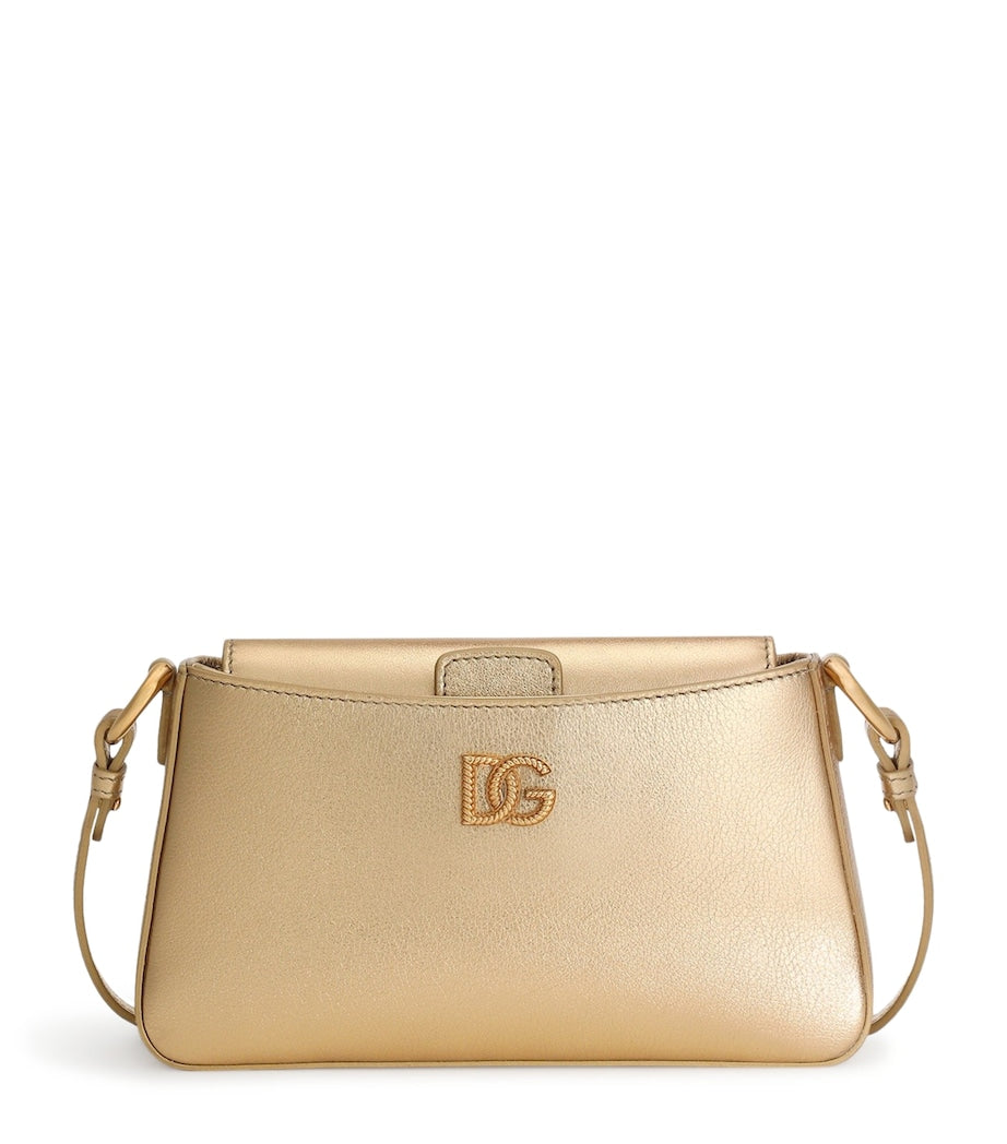 Dolce&Gabbana metallic leather phone bag - British product
