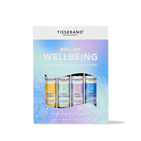Tisserand aromatherapy roll-on set 4x10ml, UK version