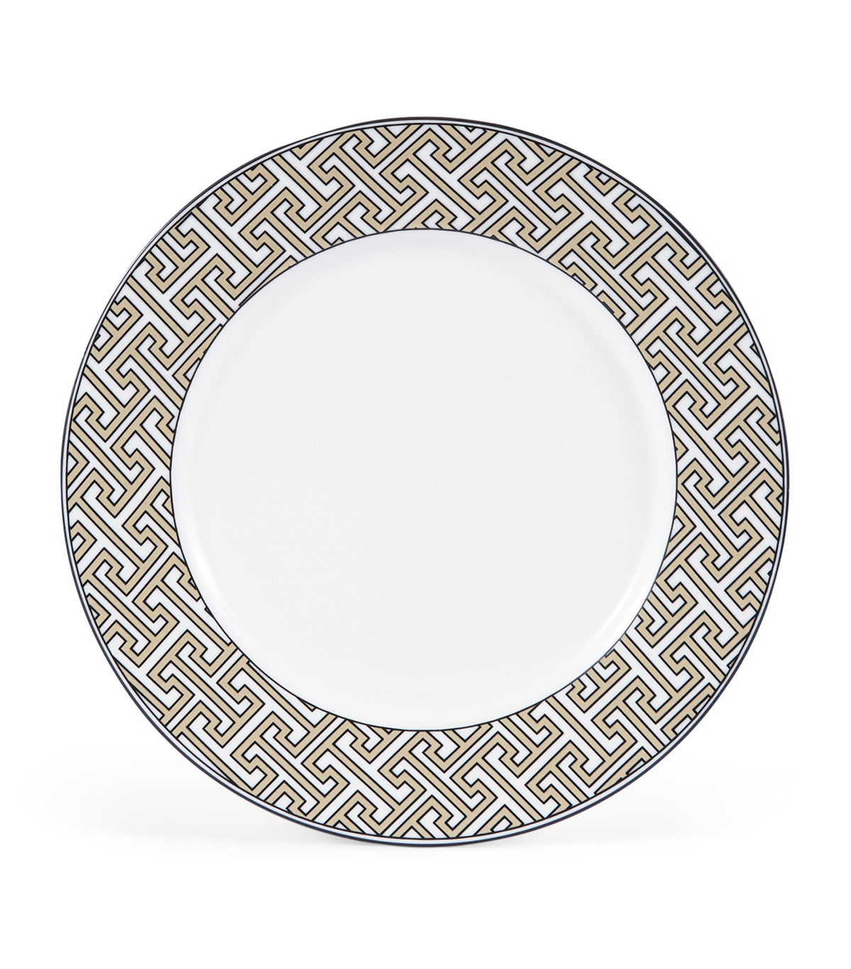 O.W. London Maze pattern dinner plates set of 2, 26cm diameter, imported from the UK