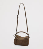 LOEWE Small Suede Featherlight Puzzle top-handle bag (British brand)