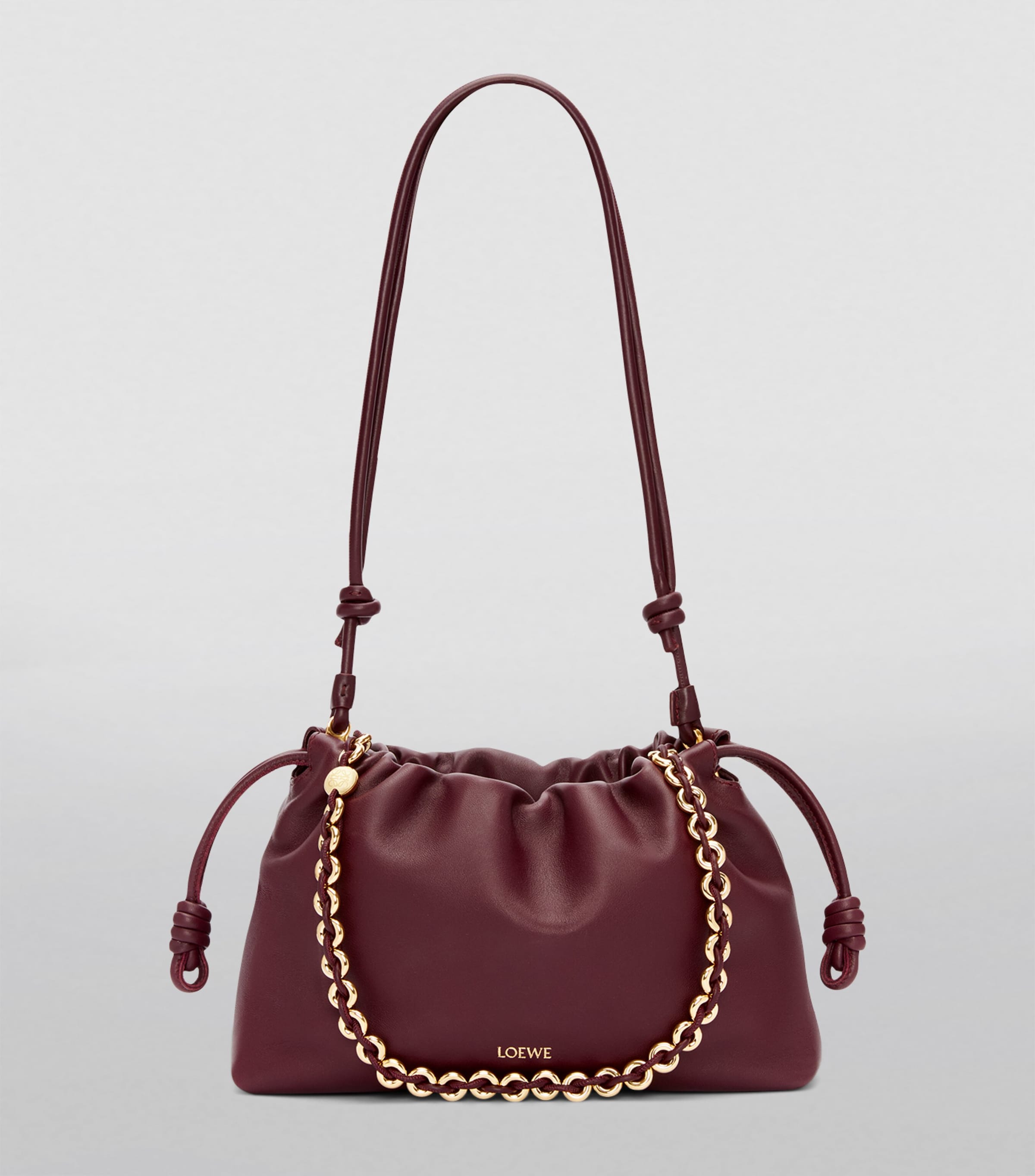 LOEWE Flamenco purse in lamb and calfskin leather, UK version