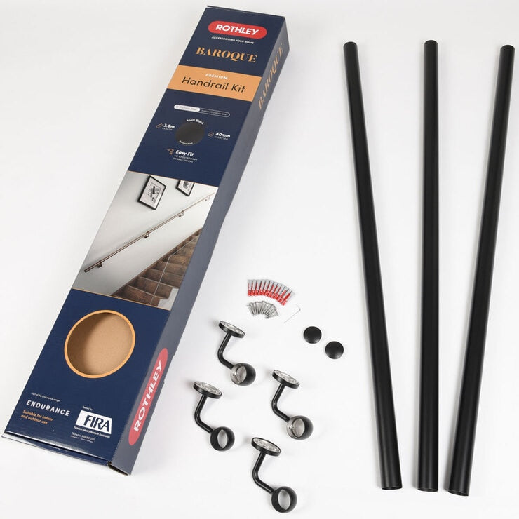 Rothley stainless steel hand rail kit 3.6m - British product