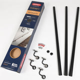 Rothley stainless steel hand rail kit 3.6m - British product