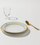 GINORI 1735 porcelain soup plate Celeste 24cm - British product
