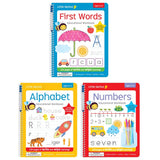 Little Genius wipe-clean activity books assortment ages 4-6 (British brand)