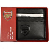 Arsenal FC card wallet embossed crest PU leather (British brand)