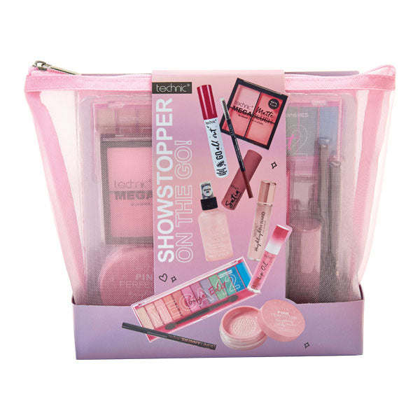 Technic Showstopper makeup kit in cosmetic bag - British product