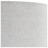 Habitat Bobble grey ceramic table lamp with linen shade, UK version