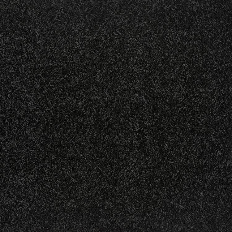 Buddy washable shaggy rug black 80x120cm (British brand)