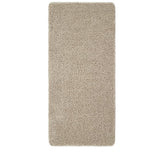 Buddy washable mat plain stone shaggy rug 67x150cm, UK version