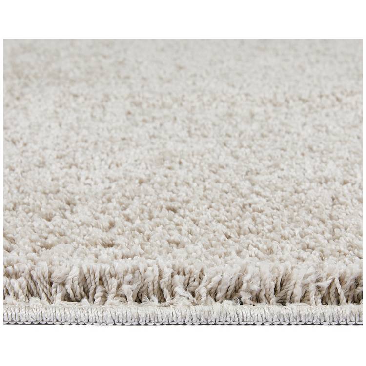Buddy washable mat plain stone shaggy rug 67x150cm, UK version